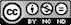 CC copyright license BY-NC-ND